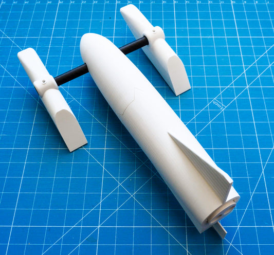 3D Printable Rocket Boat | 3D Printing Files and Instructions