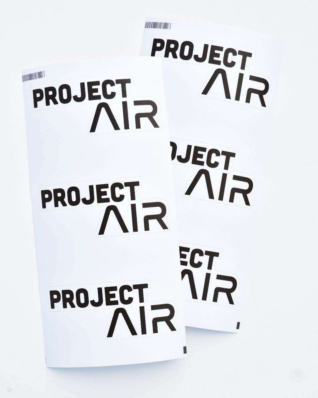 6 Pack Sticker Set - Project Air Logo