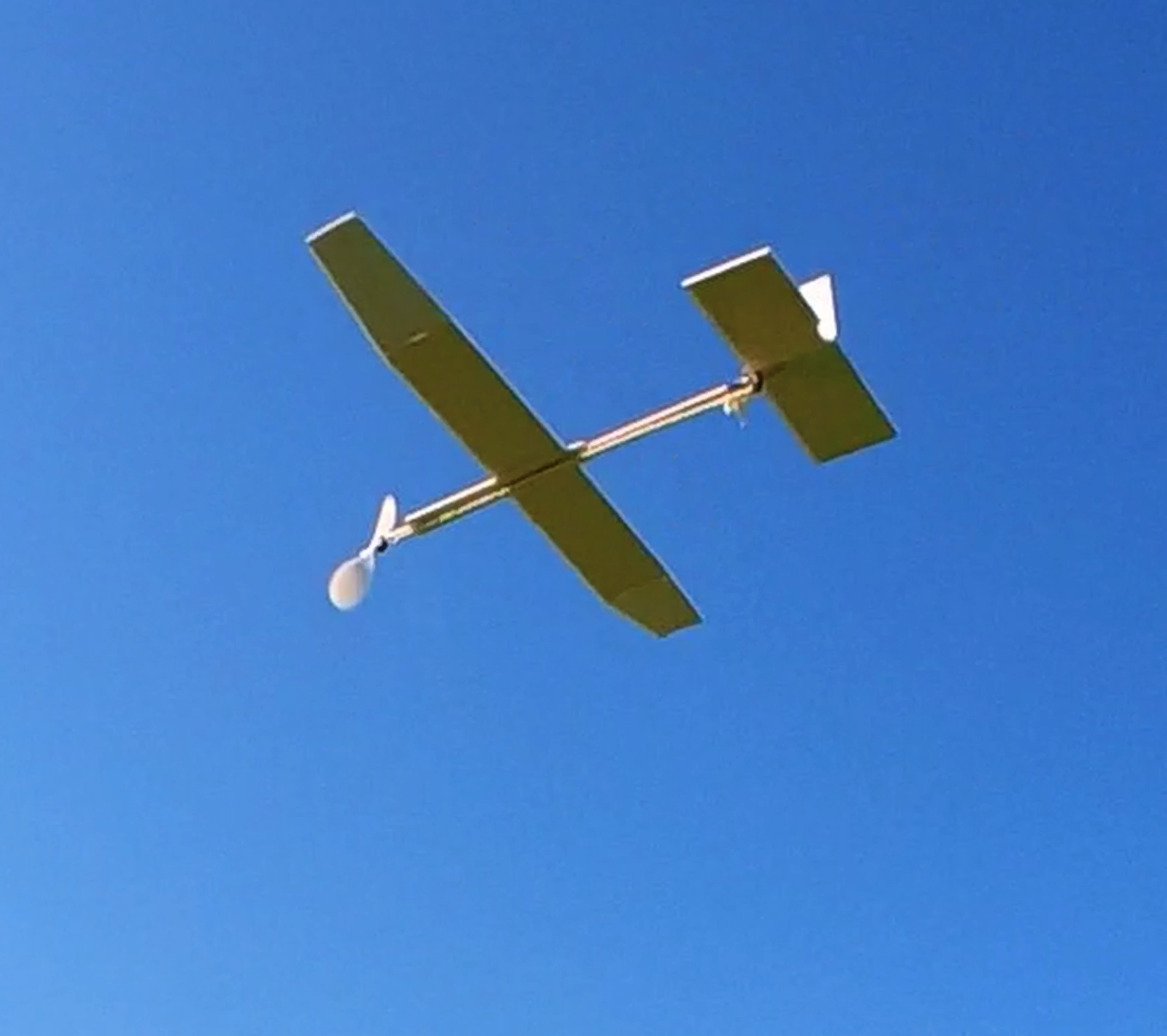 Rubber band glider plane sales