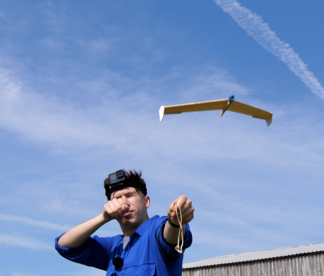 Project Air Dart | 12" Balsa Slingshot-Powered Wing Kit (3x Pack)