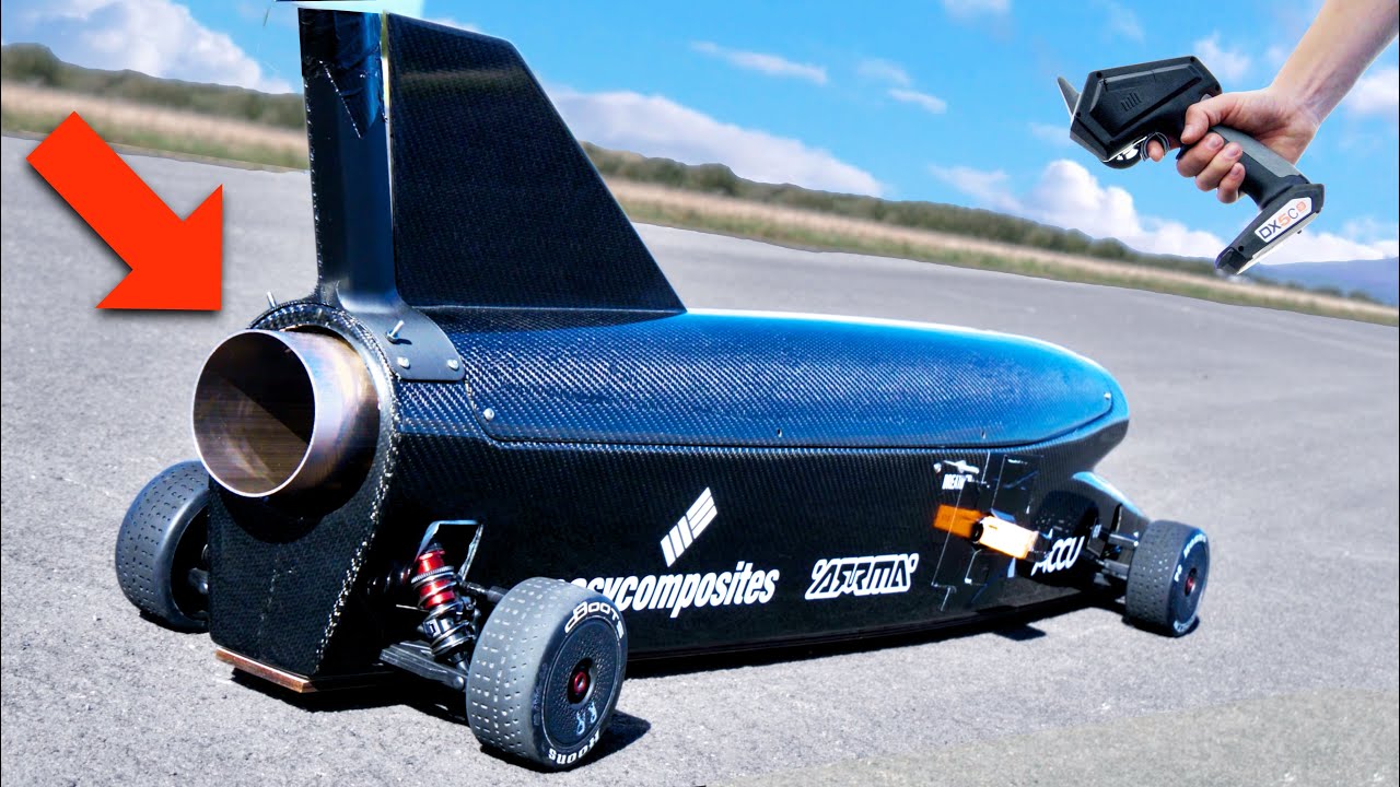 RC Jet Car World Record Attempt