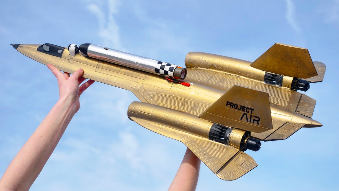 Building a HIGH-SPEED RC SR-71 Blackbird