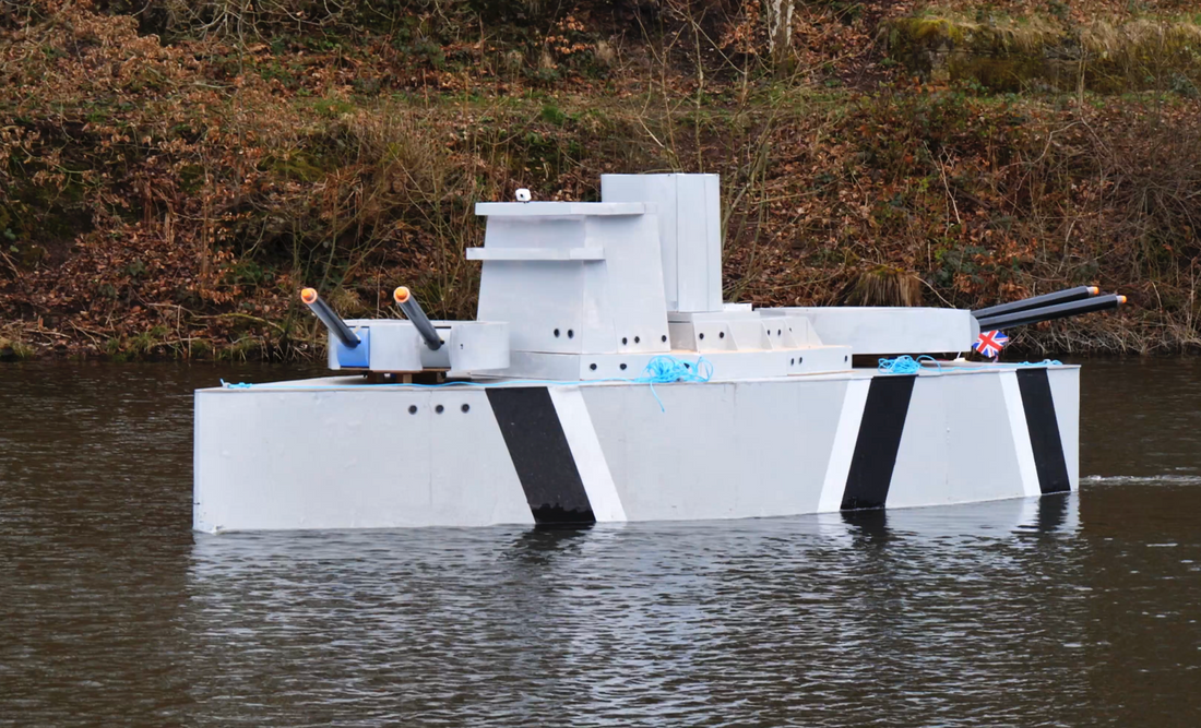 Rc model battleships hotsell