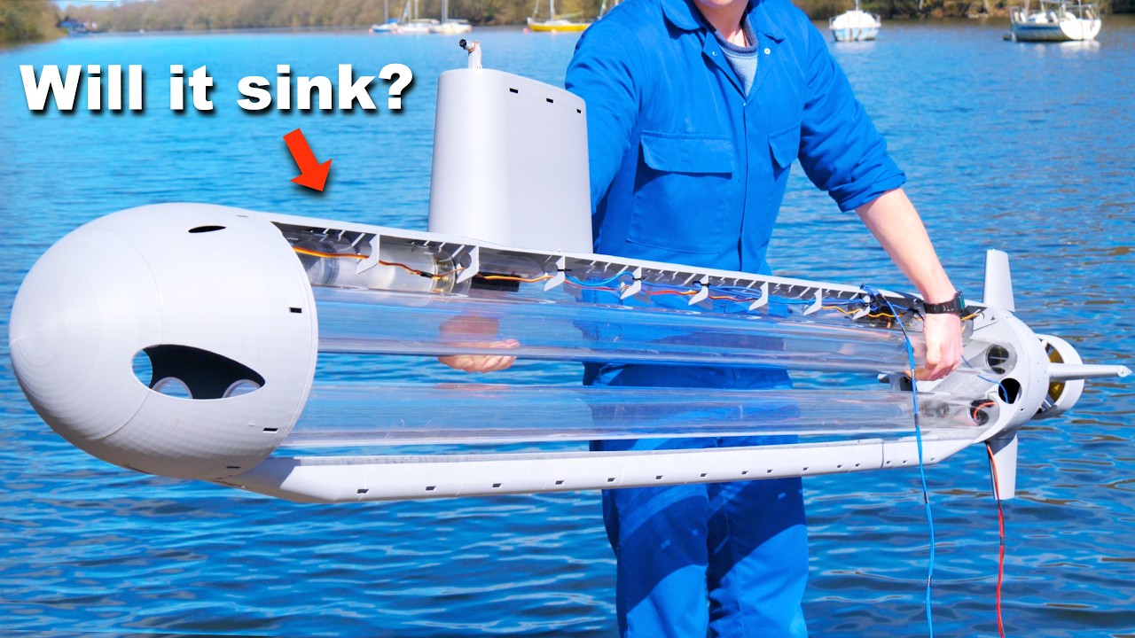 Building the World's Largest RC Submarine