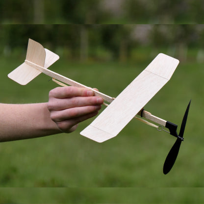Project Air Gnat | 12" Balsa Rubber Powered Kit (3x Pack)